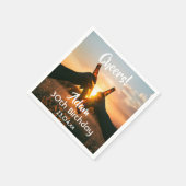 Serviette En Papier fête du 30e anniversaire applaudissent les gars de (Coin)