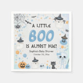 Serviette En Papier Fête du Baby shower fantôme d'Halloween (Devant)
