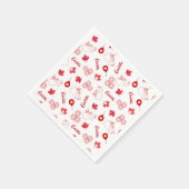 Serviette En Papier Fête du Canada (Coin)