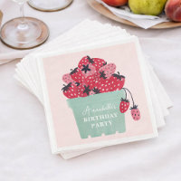 Fête du premier anniversaire de Baie de fraise