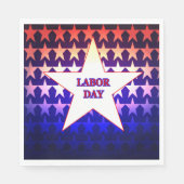 Serviette En Papier Fête du travail (Devant)