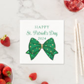 Serviette En Papier Fête élégante de la Saint-Patrick (En situation)