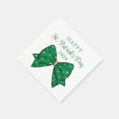 Serviette En Papier Fête élégante de la Saint-Patrick (Coin)
