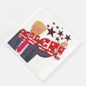 Serviette En Papier Fête Étape Énorme Célébration Trump (Coin)