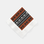 Serviette En Papier Fête Favoriser African Bogolan Design Papier Napki (Coin)