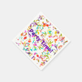 Serviette En Papier Fête Festive Occasion spéciale Confetti Custom (Coin)