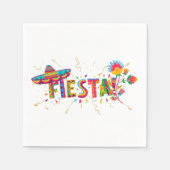 Serviette En Papier Fête - Fête (Devant)