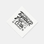 Serviette En Papier fête le 70e anniversaire (Coin)