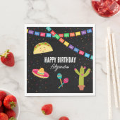 Serviette En Papier Fête mexicaine à thème (En situation)