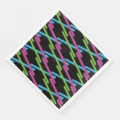 Serviette En Papier Fête Neon Laser Tag (Coin)