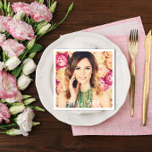 Serviette En Papier Fête photo de 50e anniversaire