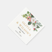 Serviette En Papier Fête prénuptiale de Noël et d'hiver (Coin)