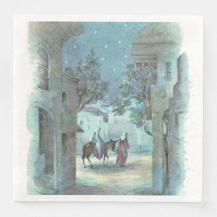 Serviette En Papier Fête religieuse de Noël
