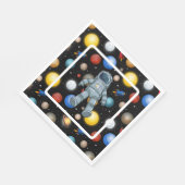 Serviette En Papier Fête spatiale (Coin)