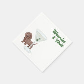 Serviette En Papier Fête Weenies & Martinis (Coin)