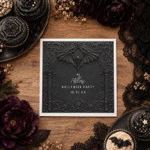 Fêtes de cocktails et costumes noirs d'Halloween c