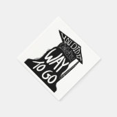 Serviette En Papier Fêtes de fin d'études (Coin)