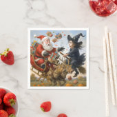 Serviette En Papier Fêtes de Noël de Thanksgiving et d'Halloween (En situation)