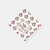 Serviette En Papier Fêtes d'hiver du ballet (Coin)