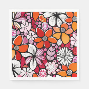 Serviette En Papier Fêtes hawaïennes