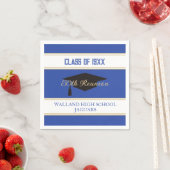 Serviette En Papier Fêtez ! Classe PERSONNALISÉE - Retrouvailles (En situation)