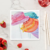 Serviette En Papier Fêtons (En situation)