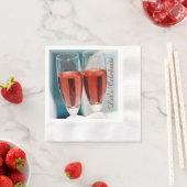 Serviette En Papier Fêtons (En situation)