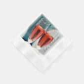 Serviette En Papier Fêtons (Coin)