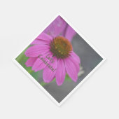 Serviette En Papier Fêtons la fleur du cône (Coin)