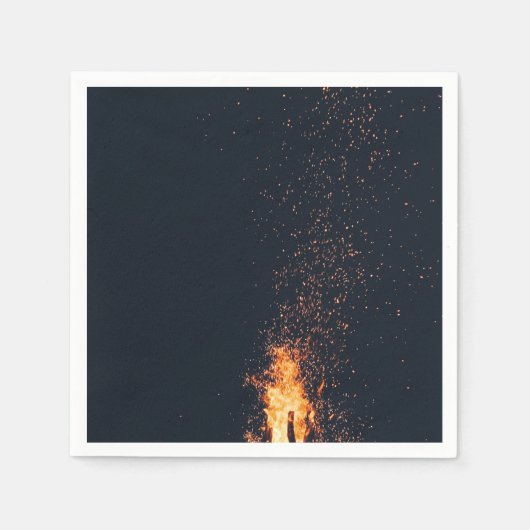 Serviette En Papier feu (Devant)