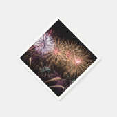 Serviette En Papier Feu d'artifice (Coin)