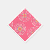 Serviette En Papier Feu d'artifice Japonais Cherry (Coin)