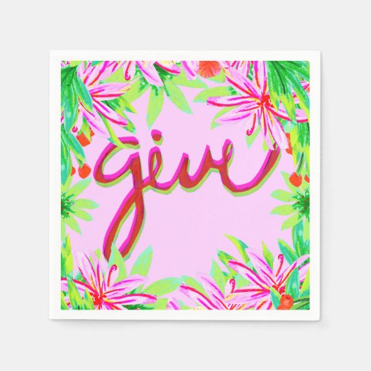 Serviette En Papier Feuillage de Noël - Donner (Devant)