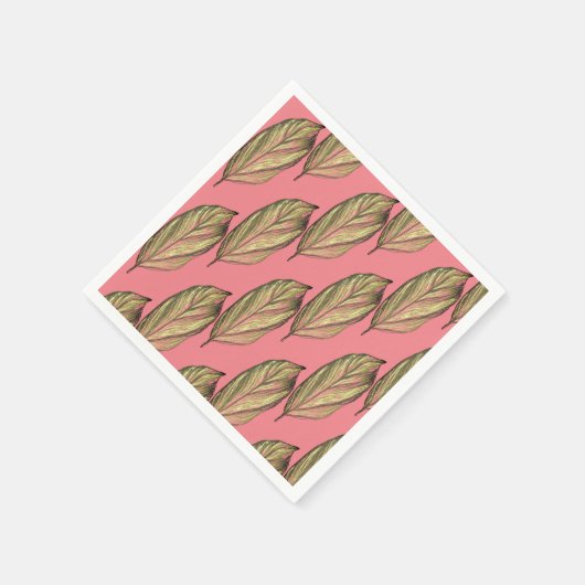 Serviette En Papier Feuille (Coin)