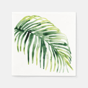 Serviette En Papier Feuille de bijou tropicale