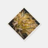 Serviette En Papier Feuille De Blé - Merci (Coin)