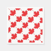 Serviette En Papier Feuille d'érable canadienne (Devant)