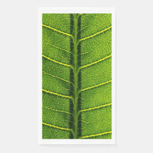 Serviette En Papier Feuille verte