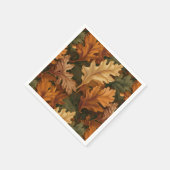 Serviette En Papier Feuilles automnales (Coin)