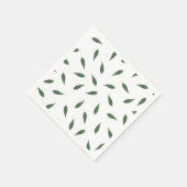 Serviette En Papier Feuilles citron (Coin)