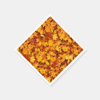Serviette En Papier Feuilles d'automne