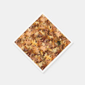 SERVIETTE EN PAPIER FEUILLES D'AUTOMNE (Coin)