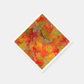 Serviette En Papier Feuilles d'automne (Coin)