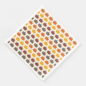 Serviette En Papier Feuilles d'automne (Coin)