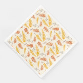 Serviette En Papier Feuilles d'automne (Coin)