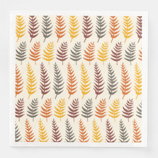Serviette En Papier Feuilles d'automne