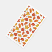 Serviette En Papier Feuilles d'automne (Coin)