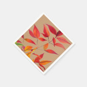 Serviette En Papier Feuilles d'automne automne art maison (Coin)