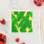 Serviette En Papier Feuilles de bananes (En situation)