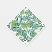 Serviette En Papier Feuilles de la jungle tropicale (Coin)